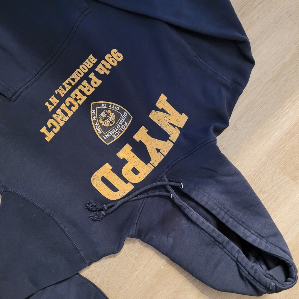 Brooklyn 99 TV Show Navy Blue Hoodie Men's Medium Unisex Styling - Picture 8 of 10